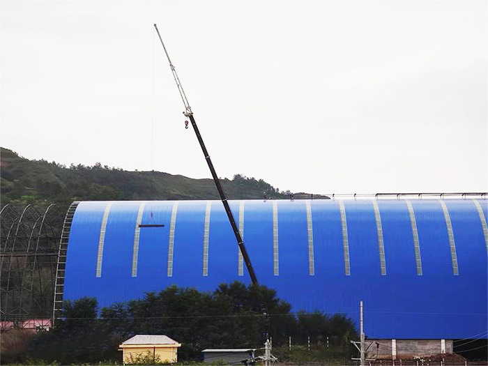 宜都煤棚网架工程