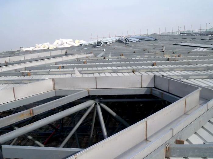 宜都安吉县体育馆网架